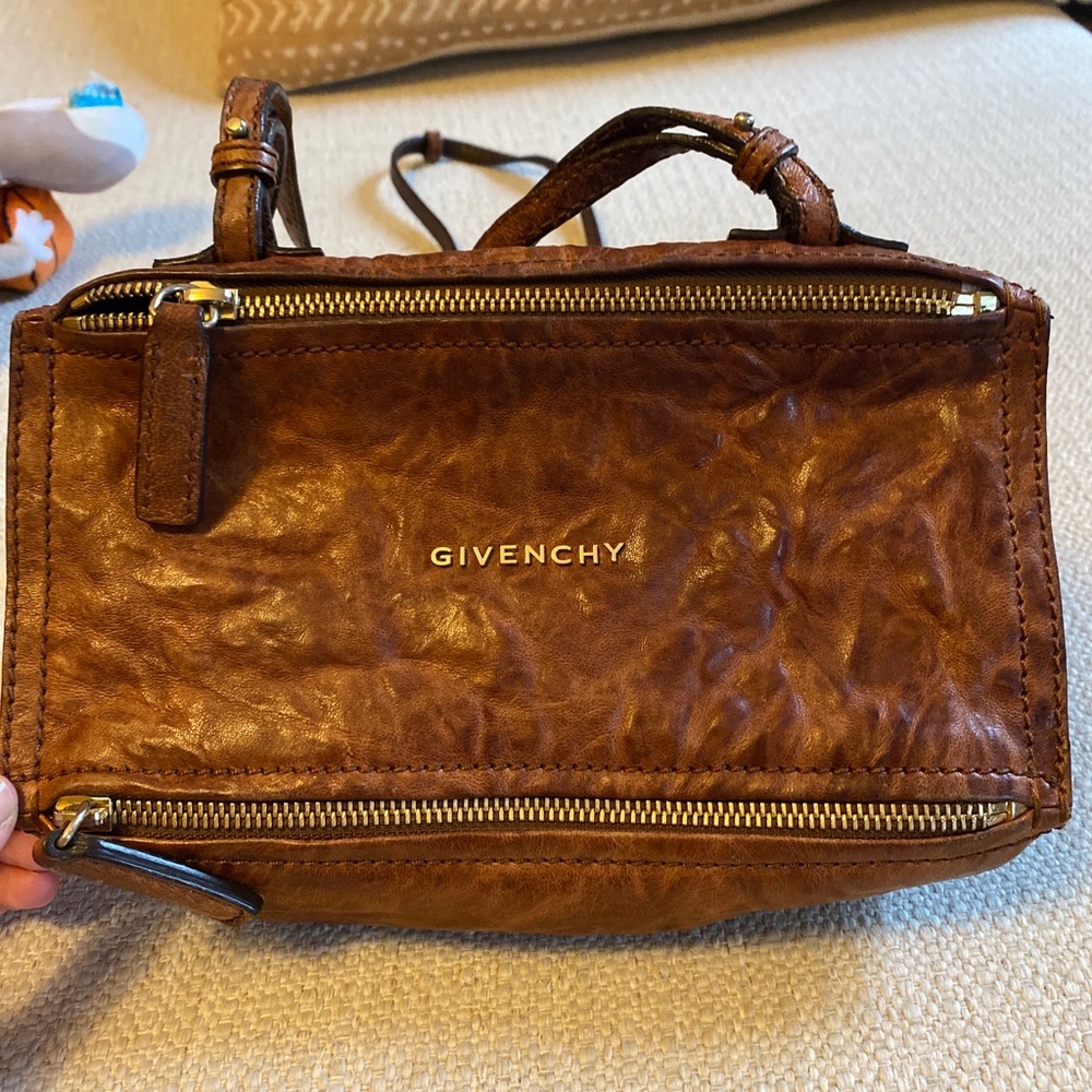 Givenchy Pandora Mini in  brown leather
